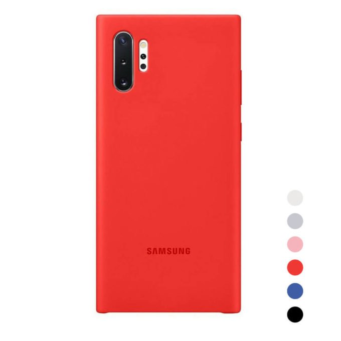 Originalus silikoninis Samsung Galaxy Note 10 Plus dėklas
