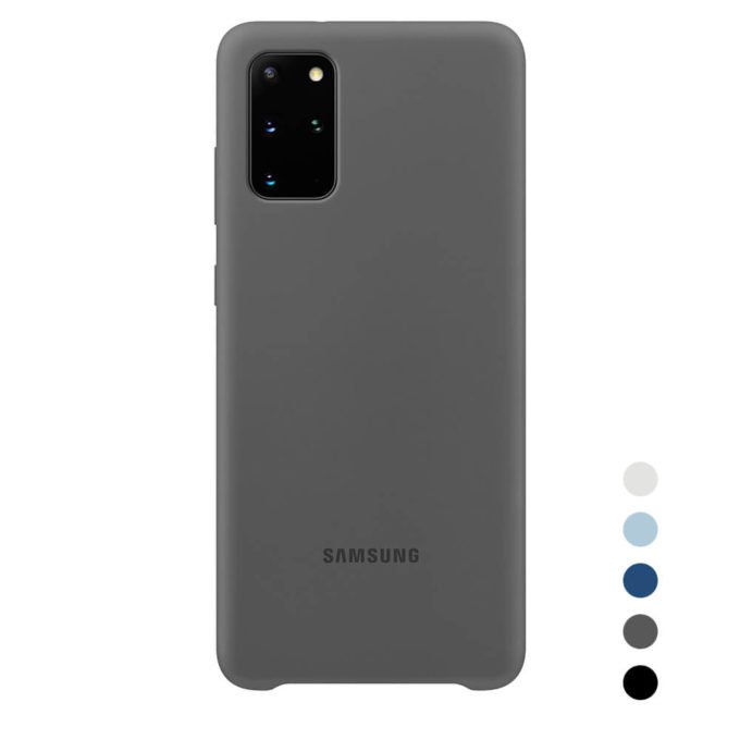 Samsung-s20-Plus-deklas-pilka Originalus silikoninis Samsung s20 Plus dėklas