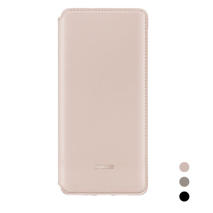 Huawei-p30-pro-deklas-nugarele-rozine Originalus odinis atverčiamas Huawei P30 Pro dėklas