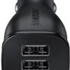 Greito krovimo Samsung Auto 2x įkroviklis 2A su Micro - USB kabeliu 2