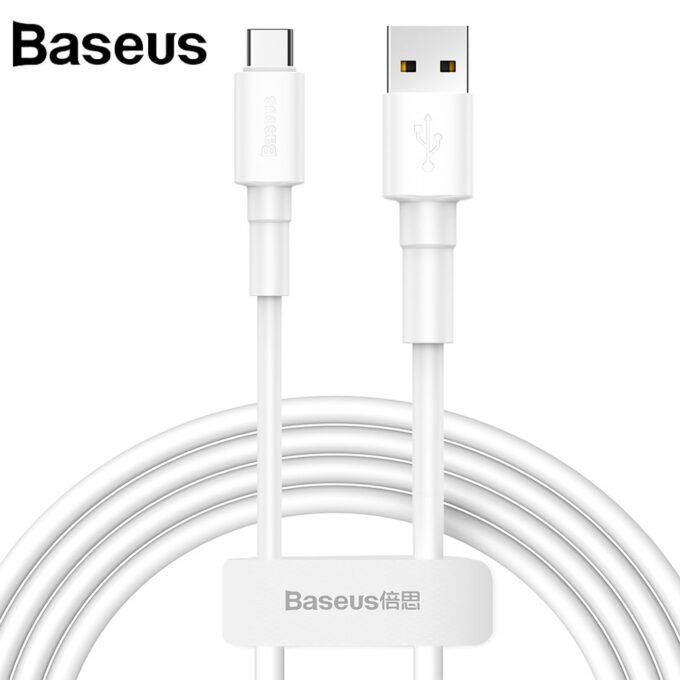 Baseus USB-C kabelis 1m