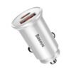 Baseus automobilinis įkroviklis 12-24V 30W USB bei USB-C