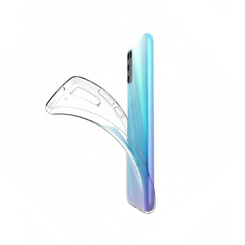 Samsung Galaxy A02S silikoninis permatomas dėklas